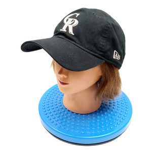Colorado Rockies MLB New Era Baseball Hat Cap 49FORTY, Black/silver , Large‎